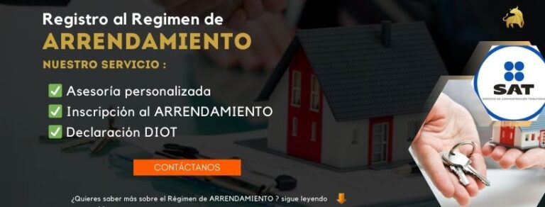 Régimen de Arrendamiento – Bulltax